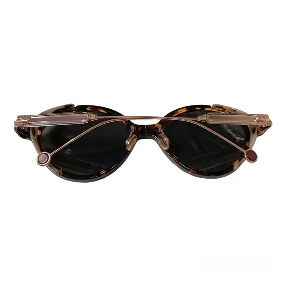 Christian Dior Umbrage Havana Brown Gold Sunglasses - Picture 5 of 12
